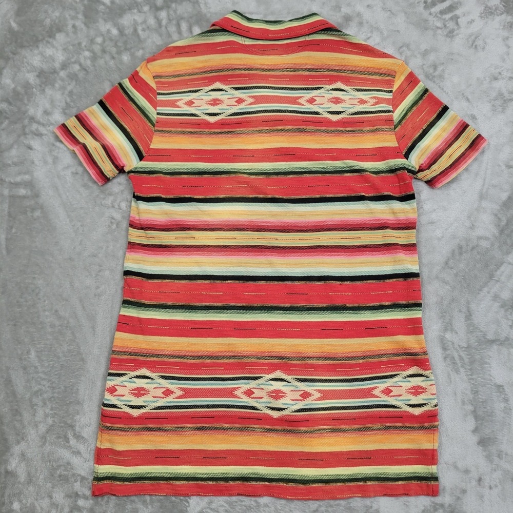 Vintage Polo Ralph Lauren Southwestern Navajo Aztec Polo Pullover M Custom Fit - Picture 3 of 8